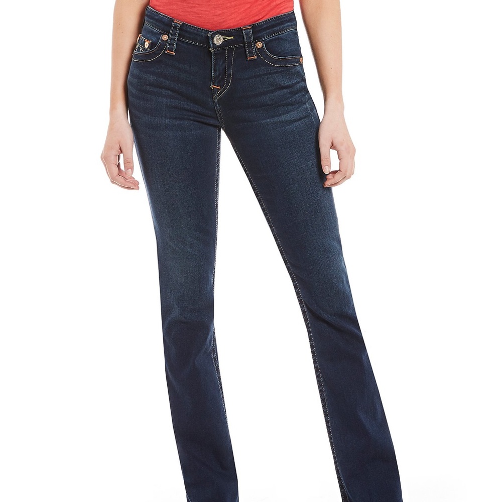 True Religion Blue Bootcut Denim Jeans